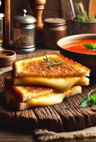 The perfect grilled cheese sandwich